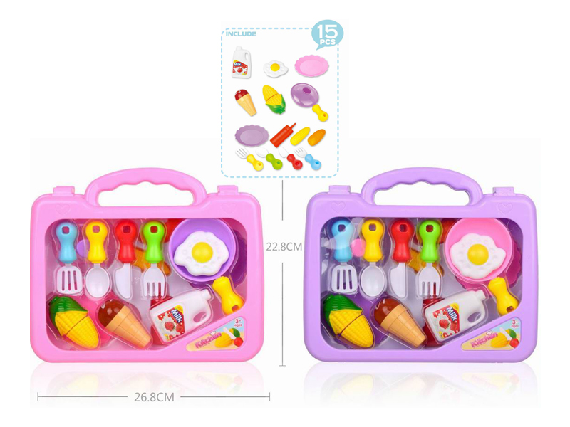 15PCS Kitchen Toy Set