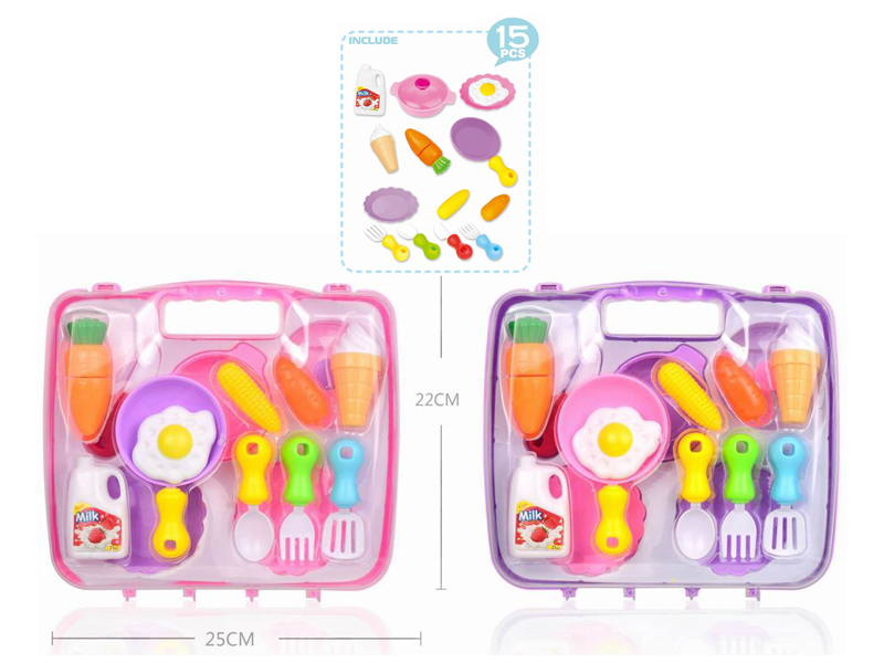 15PCS Kitchen Toy Set
