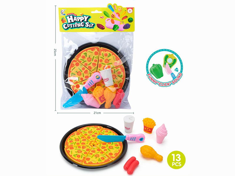Cutting Fast Foods Set 13PCS