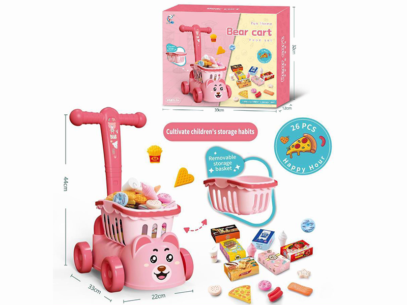 Bear Cart Food Set