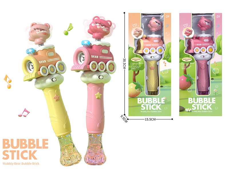 Wobbly Bear Bubble Stick