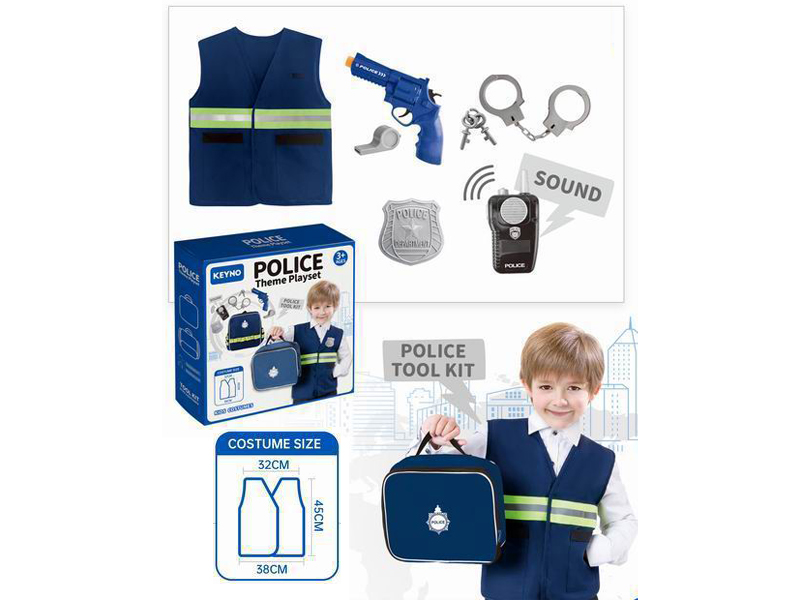 Police Uniforms Paired With Police Gear