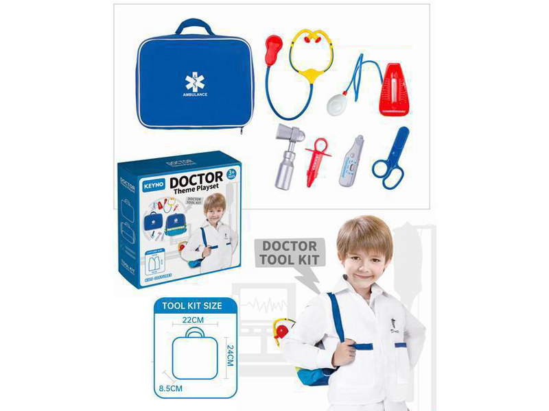 Doctor'S First Aid Kit With Medical Equipment