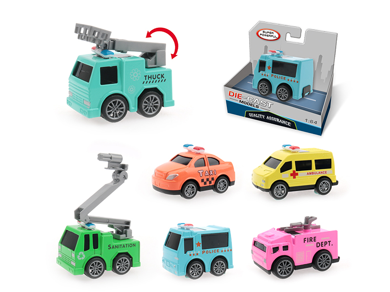 Pull Back Alloy Car