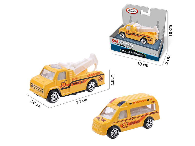 Slide Alloy Car