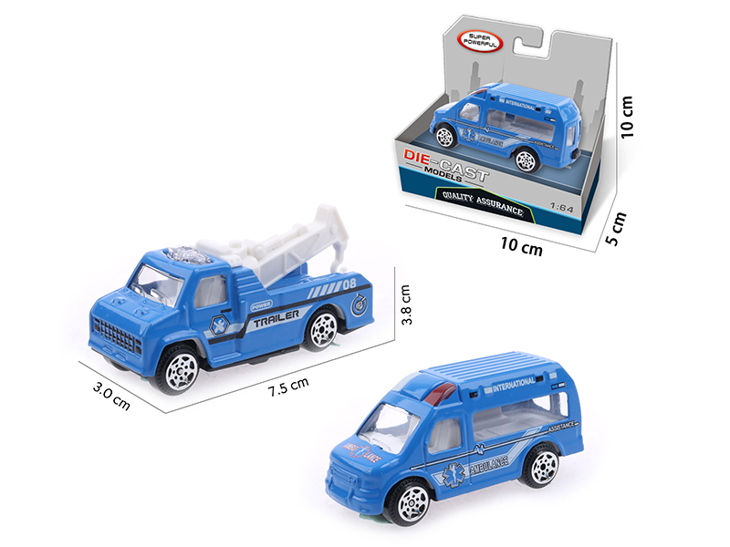 Slide Alloy Car