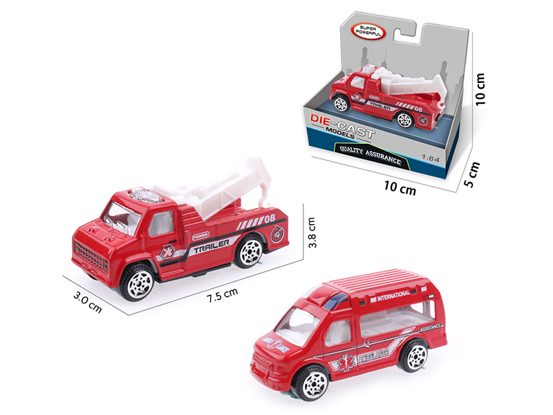 Slide Alloy Car