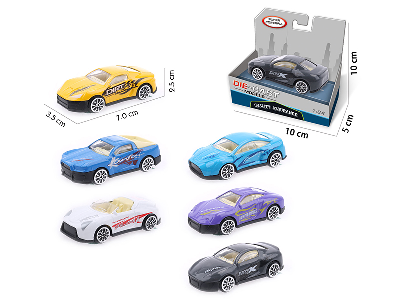 Slide Alloy Car
