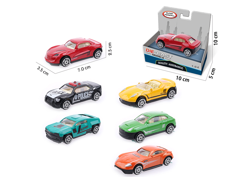 Slide Alloy Car