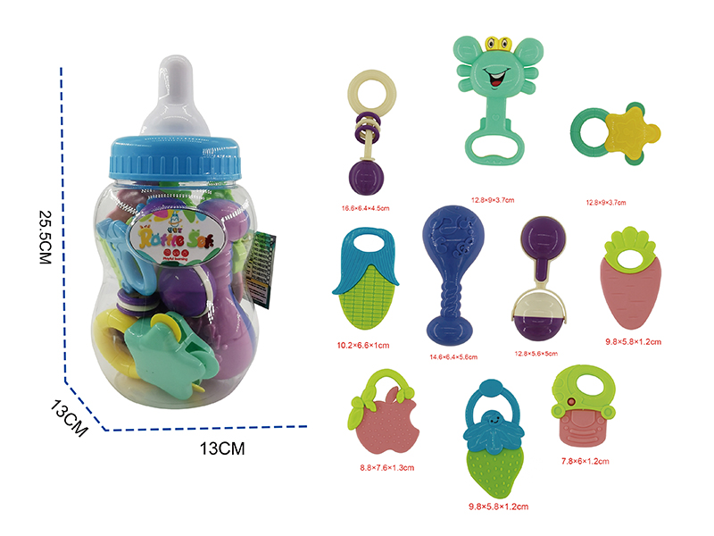 Baby Rattles 10PCS(5 Teether)