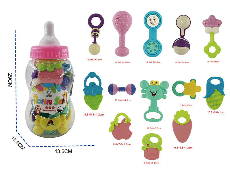 Baby Rattles 13PCS(5 Teether)