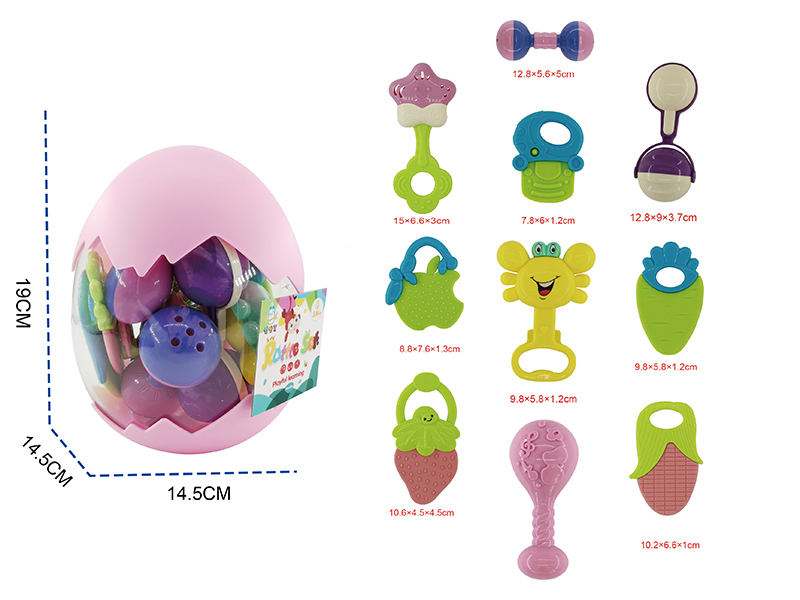 Baby Rattles 10PCS(5 Teether)