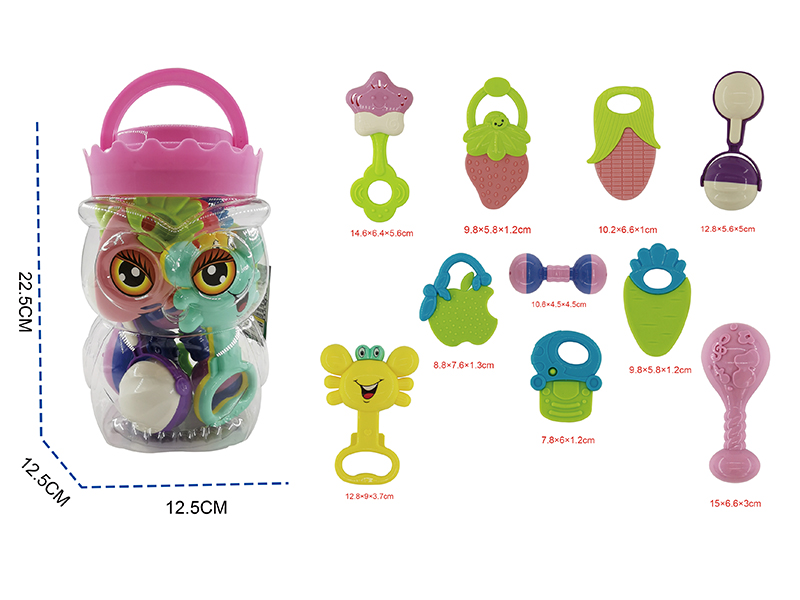 Baby Rattles 10PCS(5 Teether)