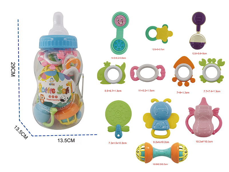 Baby Rattles 11PCS(7 Teether)