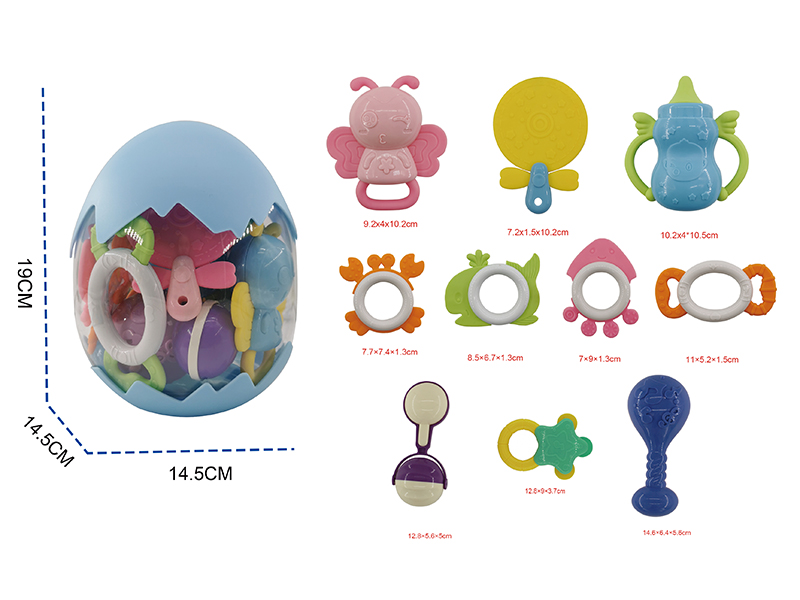 Baby Rattles 10PCS(7 Teether)