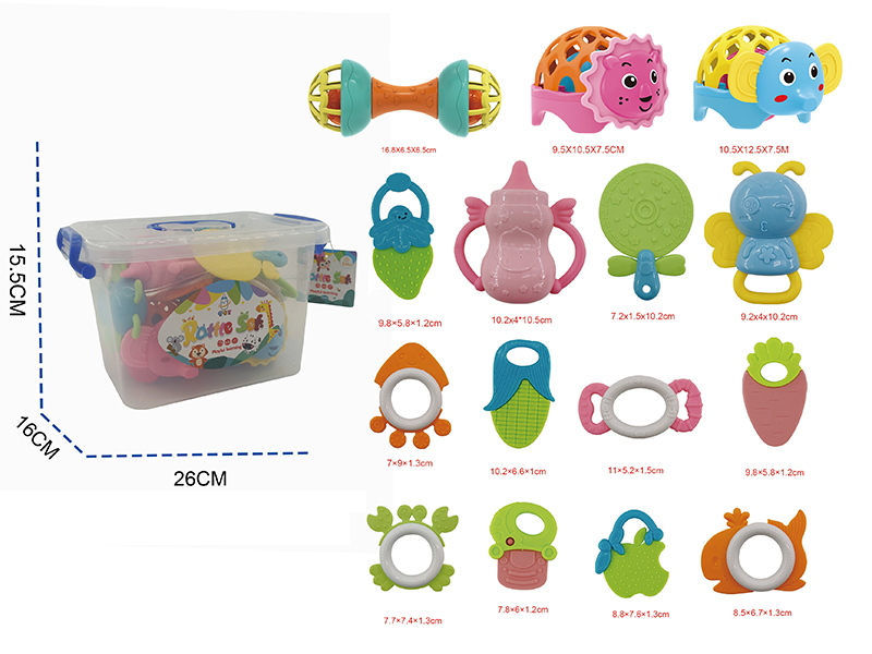 Baby Rattles 15PCS