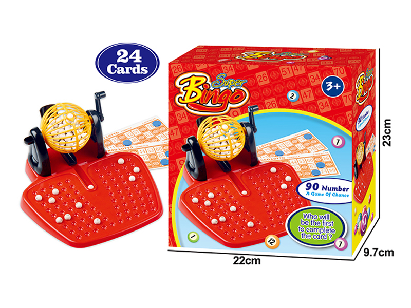 90 Bingo Game Set(24 Cards)