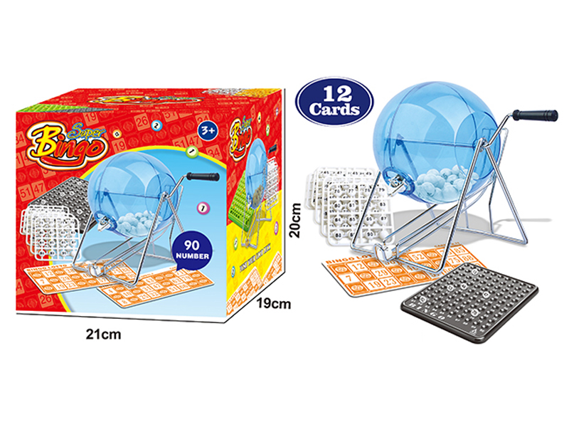 90 Bingo Game Set(12 Cards)