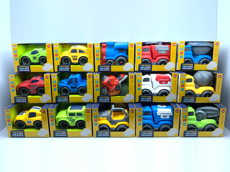 Slide Cartoon Car