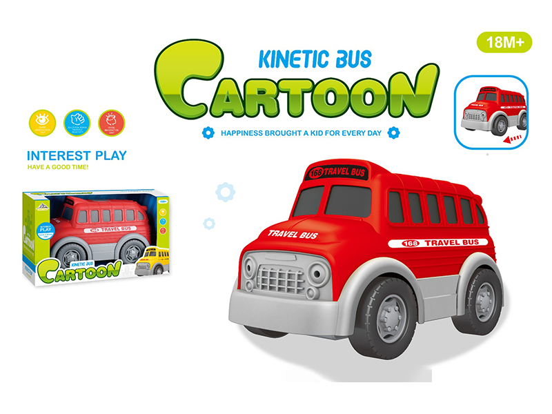 Friction Cartoon Fire Truck