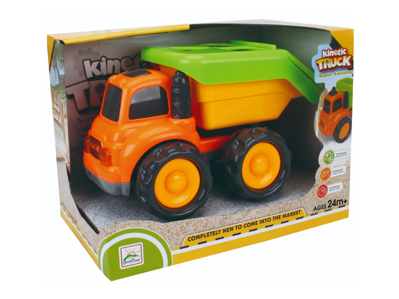 Friction Cartoon Engineering Vehicle