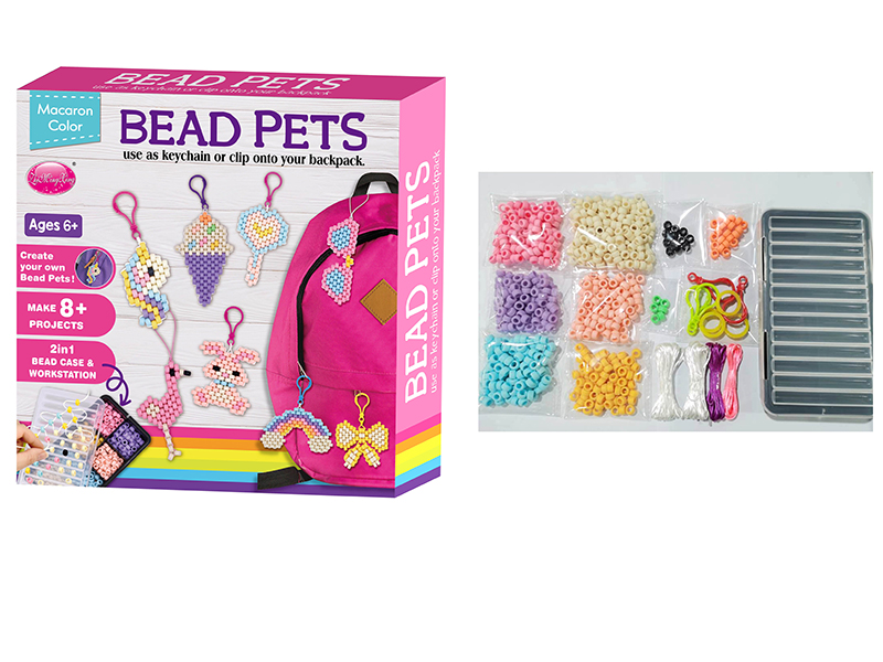 DIY Bead Pets Keychain
