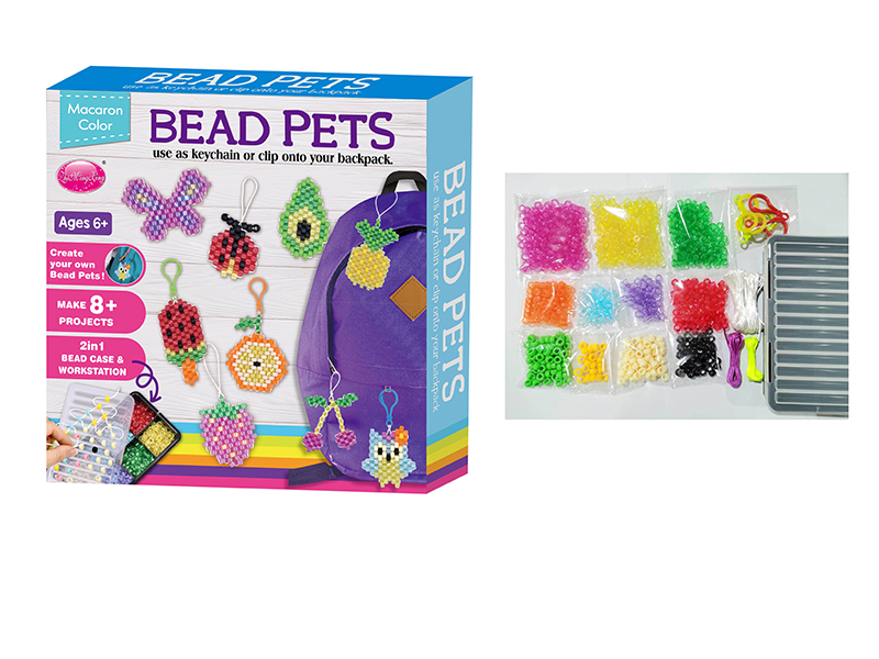 DIY Bead Pets Keychain