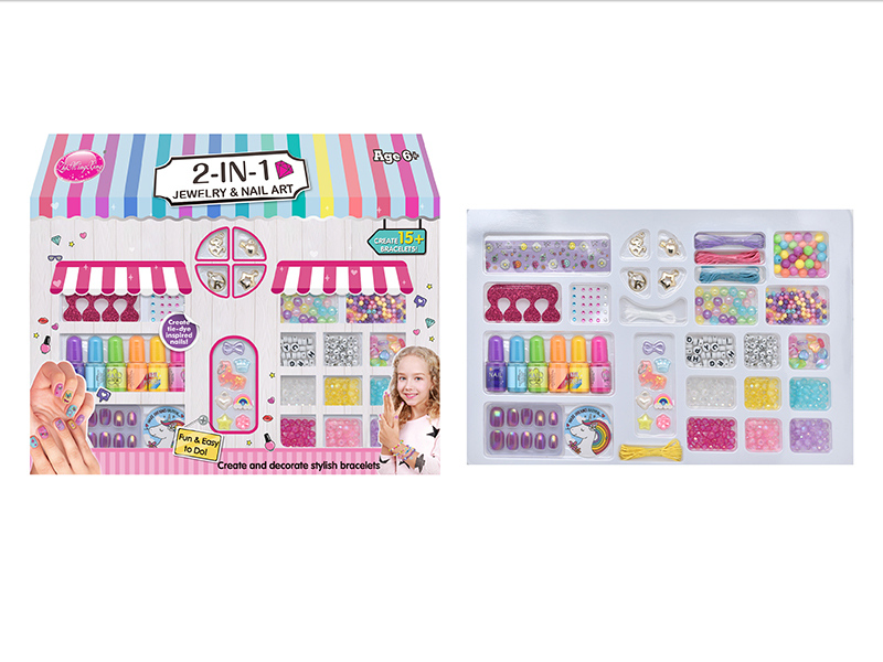 DIY Beads & Nail Art Set