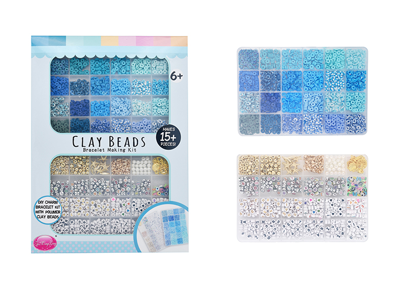 Clay Beads Bracelet Making Kit