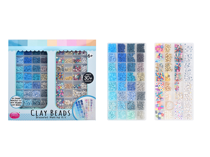 Clay Beads Bracelet Making Kit