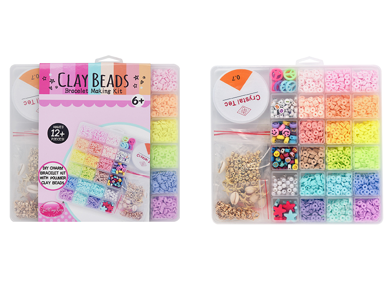 Clay Beads Bracelet Making Kit