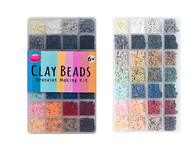 Clay Beads Bracelet Making Kit