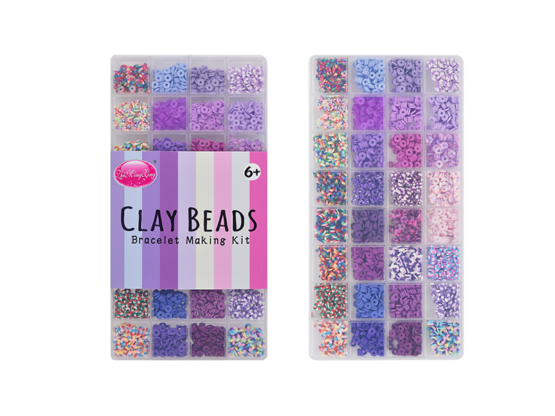 Clay Beads Bracelet Making Kit