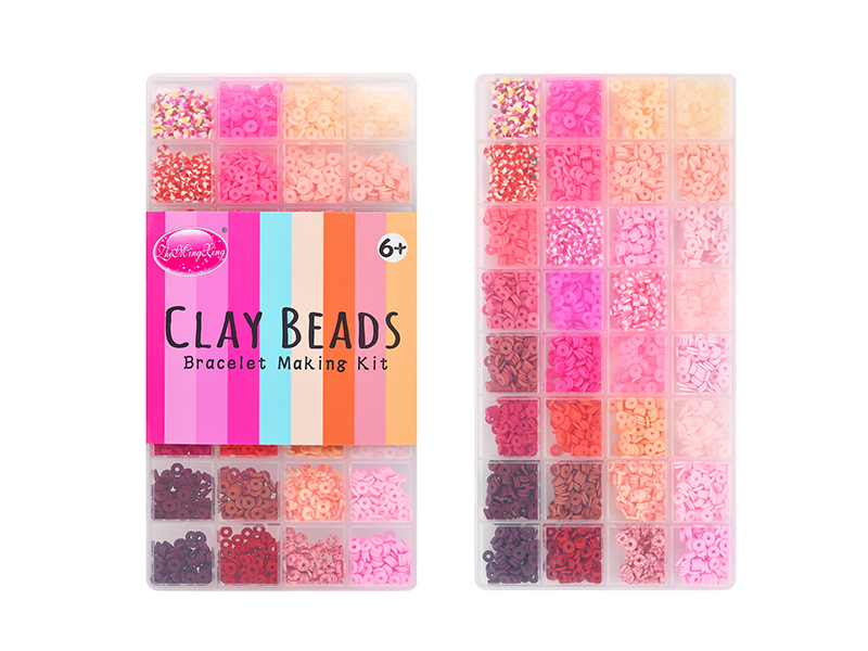 Clay Beads Bracelet Making Kit