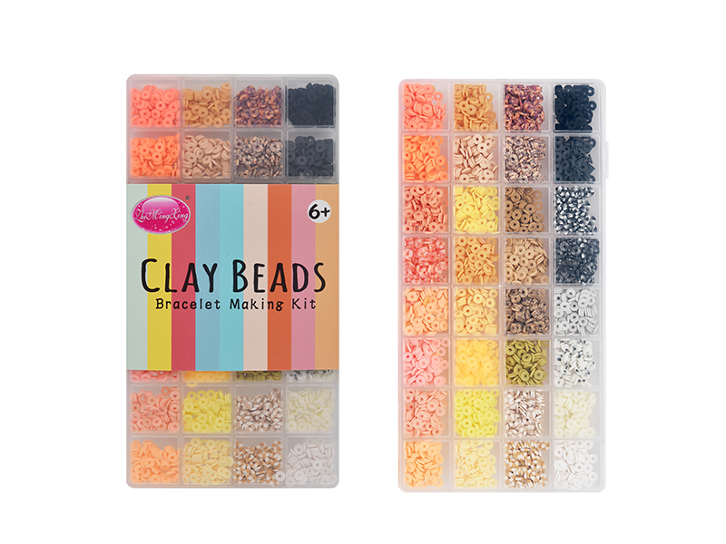 Clay Beads Bracelet Making Kit