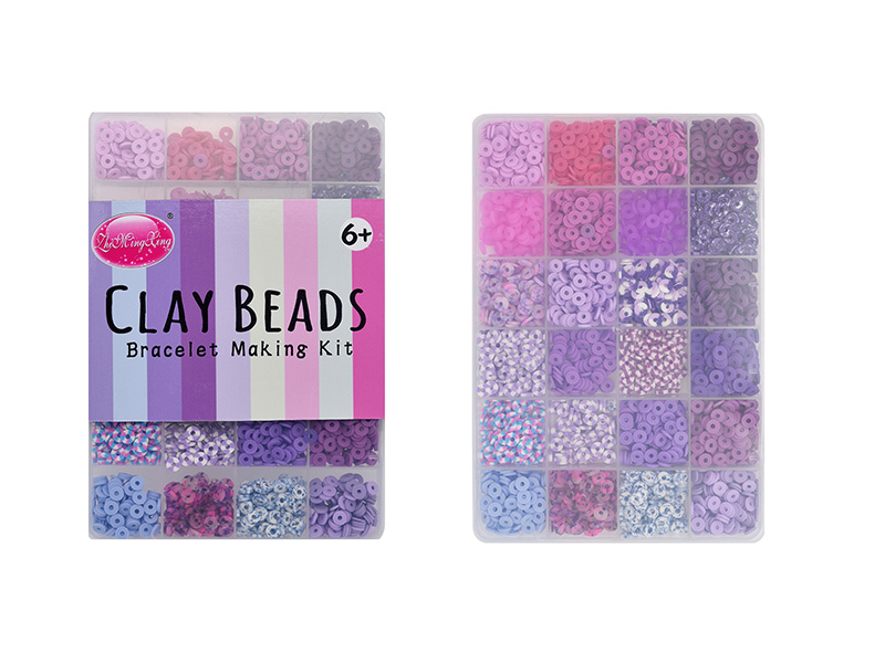 Clay Beads Bracelet Making Kit