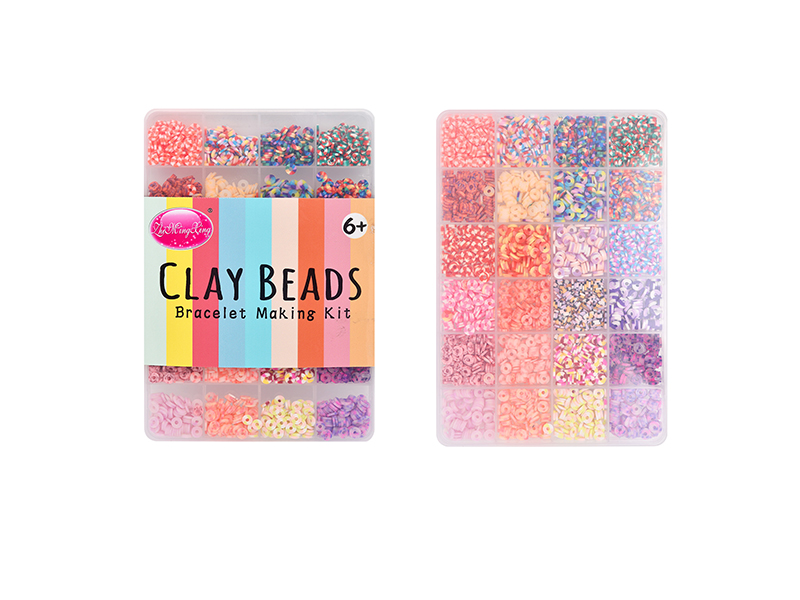 Clay Beads Bracelet Making Kit
