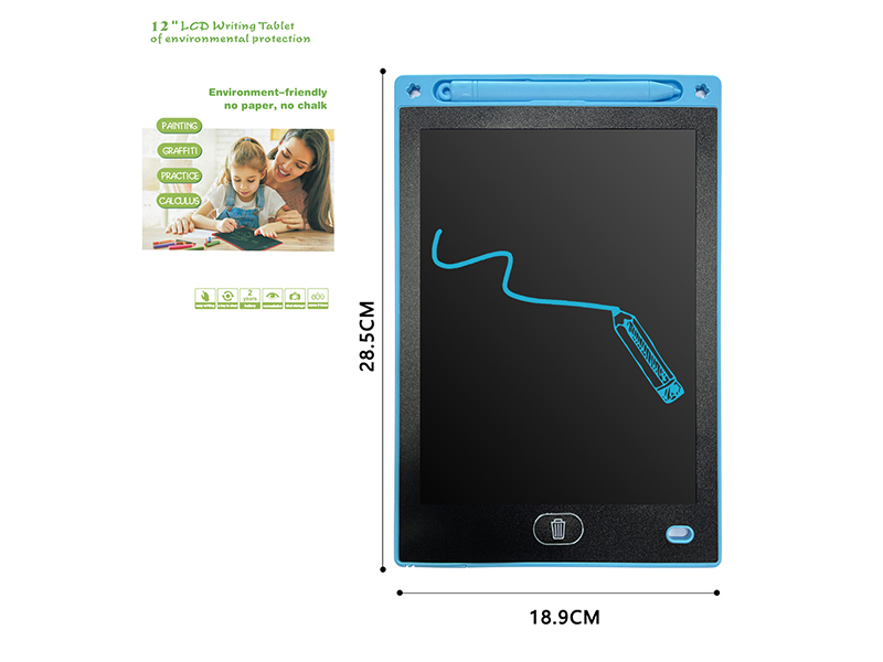 12 Inch Blue Painting Board
