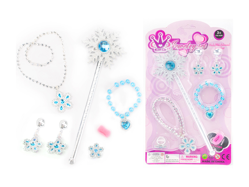 DIY Crown Jewelry Gem Fairy Stick Set