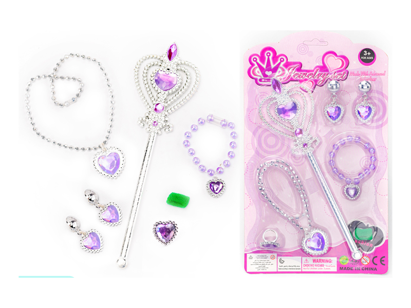 DIY Crown Jewelry Gem Fairy Stick Set