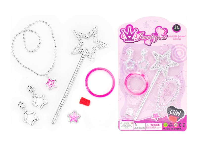 DIY Crown Jewelry Gem Fairy Stick Set