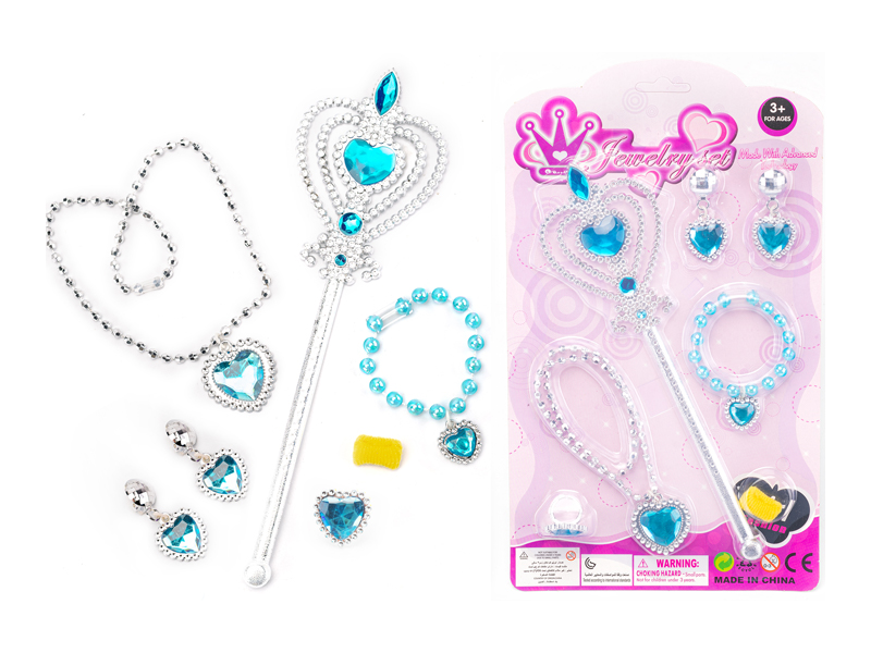 DIY Crown Jewelry Gem Fairy Stick Set