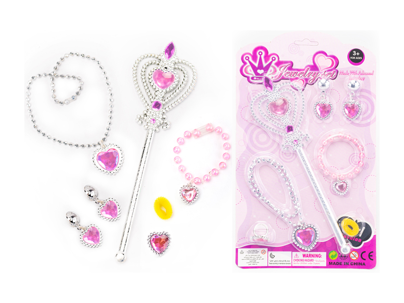 DIY Crown Jewelry Gem Fairy Stick Set