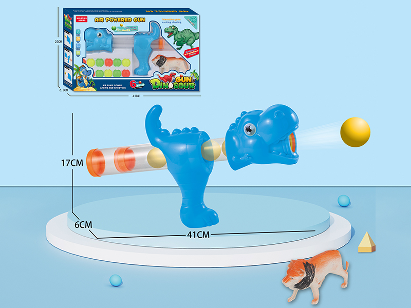 Dinosaur Air Power Gun  With Lion