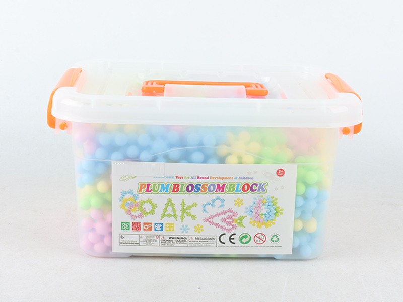 300PCS Plum Blossom Building Blocks