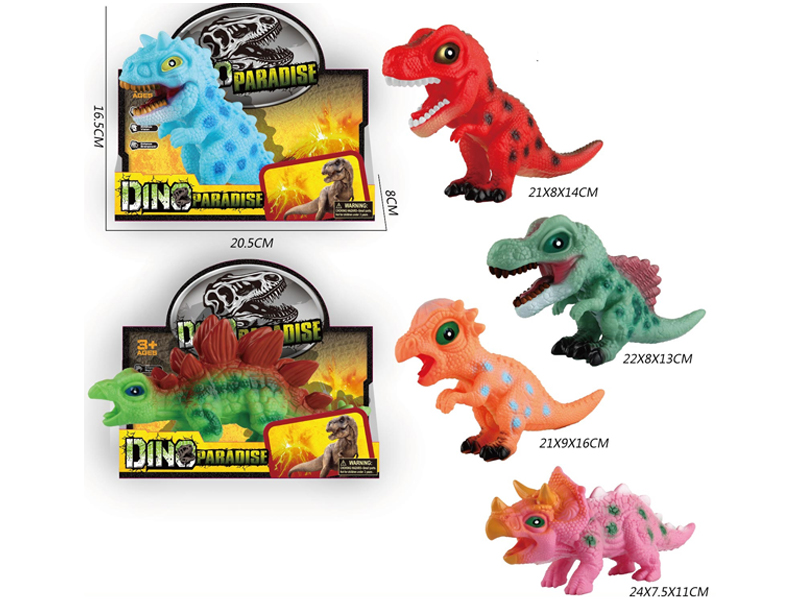 Cartoon Dinosaur Toy Set