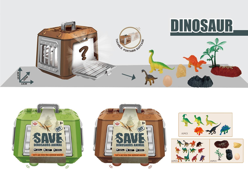Slide Dinosaur Cage