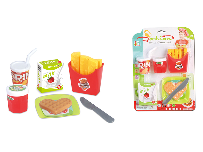 Simulated French Fries Coke Cookie Set