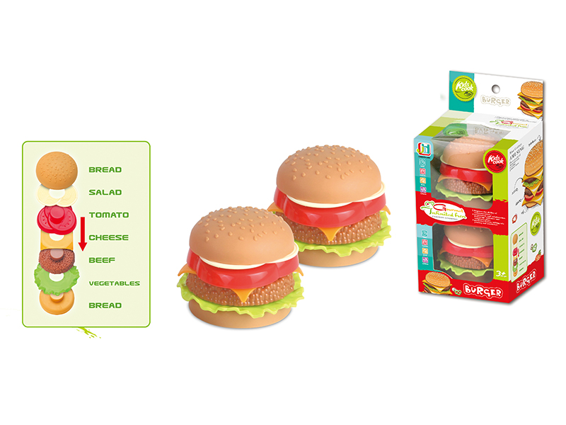 Simulated Hamburger 2PCS