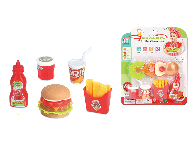 Simulated Coke French Fries Set